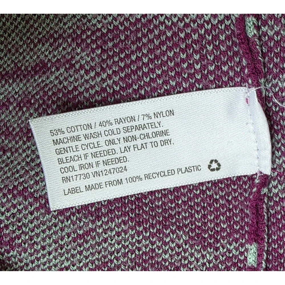 Future Collective Gabriella Karefa-Johnson Purple Teal Floral Cardigan XXS